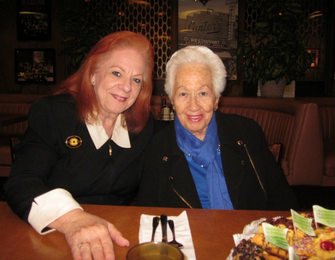 Klaire Firestone and Auschwitz Survivor Renee Firestone